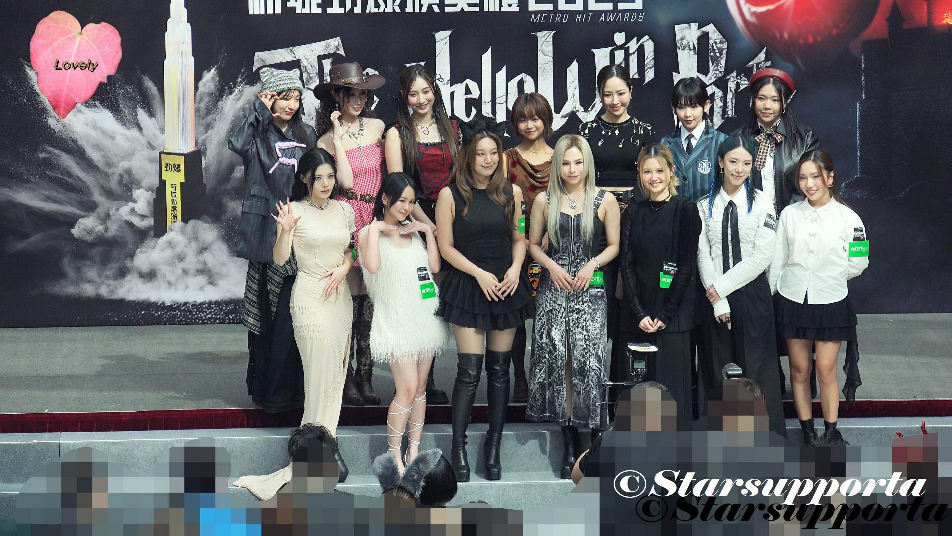 20251029 女歌手 @ 《新城勁爆頒獎禮2025》HelloWin Party @ 香港馬鞍山 MOSTown